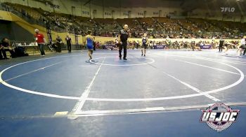 110 lbs Consi Of 8 #2 - Zayne Chappell, Tulsa Blue T Panthers vs John Duncan, Piedmont