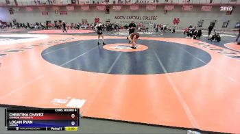 191 lbs Cons. Round 4 - Christina Chavez, Gannon University vs Logan Ryan, Albion