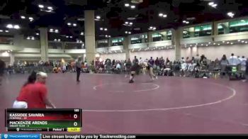 185 lbs Round 6 (10 Team) - Mackenzie Arends, DREAM TEAM vs Kassidee Savaria, Montana