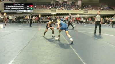 114 Championship Bracket Quarterfinal - Peter Alexander Schutz, Wayzata vs Ethan Phanmanivong, Shakopee