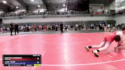 125 lbs Quarterfinal - Austin Harrison, Missouri vs Liam Coan, Willard Youth Wrestling Club