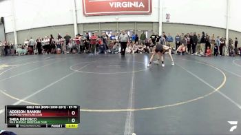 67-75 lbs Round 2 - Addison Rankin, Richmond Wrestling Club vs Shea Defusco, Wild Buffalo Wrestling Club