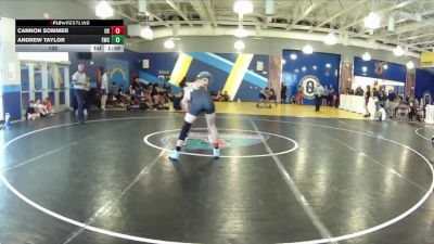 132 lbs Round 3 (8 Team) - Cannon Sommer, OutKast WC vs Andrew Taylor, Eagles WC