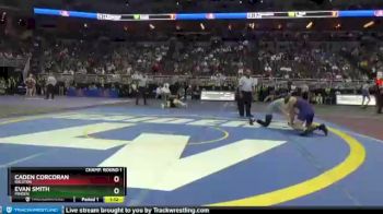 Champ. Round 1 - Caden Corcoran, Ralston vs Evan Smith, Minden