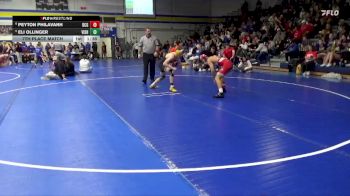 113 lbs 7th Place Match - Peyton Philavanh, Dallas Center-Grimes vs Eli Ollinger, Vinton-Shellsburg