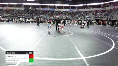 49 lbs Round Of 16 - Cason Reilly, Jackson County Wrestling Club vs Hayden Fosdyck, Purler Wrestling Academy