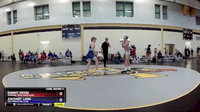 152 lbs Cons. Round 3 - Danny Moon, Warsaw Tiger Wrestling vs Zachary Lang, HSE Wrestling Club