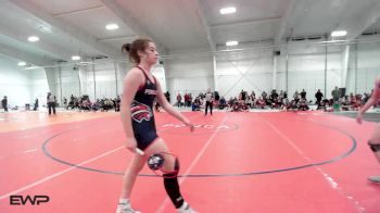 130 lbs Rr Rnd 2 - Talyn Minney, Cushing Girls vs Kenleigh Powers, Stillwater Lady Pioneers