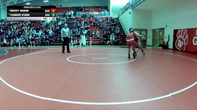 175 lbs Quarterfinal - Brody Grimm, Wadsworth vs Conner Stark, North Canton (Hoover)