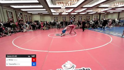 220 lbs Consi Of 8 #2 - James "Frank" Miller, Delaware vs George Tzoulafis, New Jersey