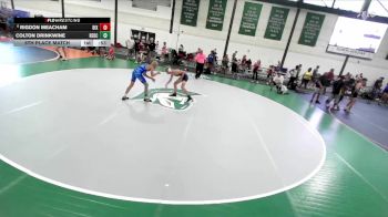 114-120 lbs 5th Place Match - Rigdon Meacham, Gladiator Elite WC vs Colton Drinkwine, Reed Custer