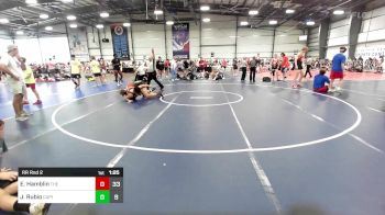 170 lbs Rr Rnd 2 - Evan Hamblin, The Asylum Red vs Joshua Rubio, Capital City Wrestling Club