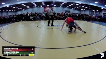 165 lbs Champ. Round 1 - William Mitchell, Oakton Wrestling Club vs Colton Mcguire, Machine Shed