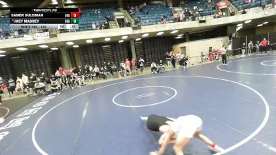 150 lbs Cons. Round 3 - Joey Massey, Unattached vs Samer Suleiman, Unattached