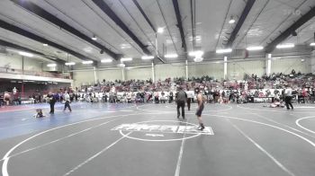 90 lbs Semifinal - Kasseus Delarosa, Valley Bad Boys vs Jason Hubbard, Ganado WC