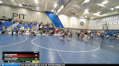 60-60 lbs Round 2 - Ian Cordner, Huntington vs Ethan Lovins, Box Elder Stingers