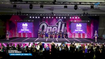 US Cheer Rebels - Razor Rebels [2025 L4 Senior - D2 - Small - B Day 3] 2025 One Up Grand Nationals