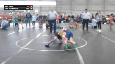 80 lbs Finals (8 Team) - Jack Bennington, Contenders WA Blue vs Jace Korb, Empyre WC