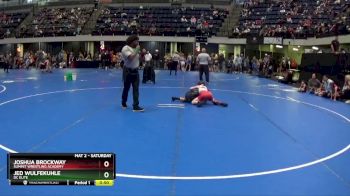 70 lbs Quarterfinal - Joshua Brockway, Summit Wrestling Academy vs Jed Wulfekuhle, DC Elite