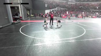 70 lbs Cons. Round 2 - McKennlie Henke, Beaver Dam Youth Wrestling vs Charliee Nett, Dodgeville Mat Club