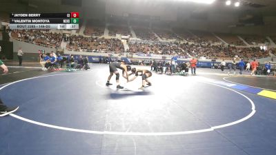 146-D2 3rd Place Match - Valentin Montoya, North Canyon High School vs Jayden Berry, Cienega High School
