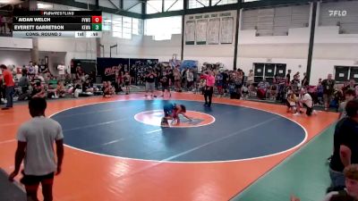 112-116 lbs Cons. Round 2 - Aidan Welch, Fox Valley Wrestling Club vs Everett Garretson, Demolition