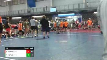 138 lbs Round 5 (6 Team) - Arash Yazdani, Spartan WC vs Kadin Manuel, Alabama Elite Black