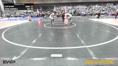 120 lbs Round Of 16 - Ilan Shank, BULLDOG WRESTLING CLUB vs Angel Bombela, Wright Wrestling Academy