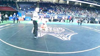Girls-120 lbs Champ. Round 1 - Alexandra Stiltner, Battle Creek Harper Creek (Girls) vs Darriana Thomas, Big Rapids (Girls)
