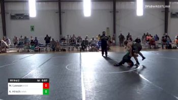 160 lbs Prelims - Macie Lawson, Team Aggression vs Abby Hirsch, Okwa