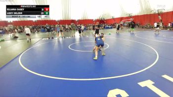 141-144 lbs Round 1 - Lizzy Delzer, Lena/Bonduel vs Elliana Casey, Xavier-Cedar Rapids