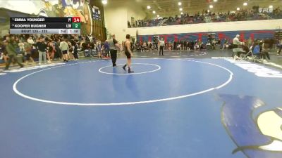 120 lbs Cons. Semi - Tyler Perez, Caldwell vs Logan Loaiza, Post Falls