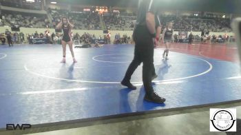 110 lbs Quarterfinal - Caitlyn Staggers, Skiatook Bulldog Wrestling vs Maggie Martinez, Berryhill High School