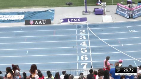 Youth Boys' 200m Championship, Semi-Finals 2 - Age 10