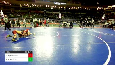 80 lbs Round Of 16 - Noah Ziobro, Manalapan vs Aj Rossi, Hanover Park