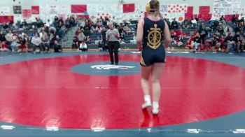 170 lbs Champ. Round 1 - Leila Vaughan, Puyallup (Girls) vs Madison Key, Ilwaco (Girls)