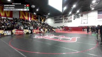 126 lbs Cons. Round 2 - Jayden Parada, La Mirada vs Juan Guerra, Santa Monica