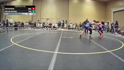 175 lbs Quarterfinal - Ari Hasani, World Team Training Center vs Kelan Stever, Team Thunder