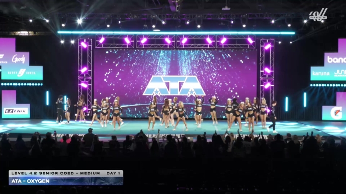 ATA - Oxygen [2026 L4.2 Senior Coed - Medium Day 1] 2026 CHEERSPORT ...