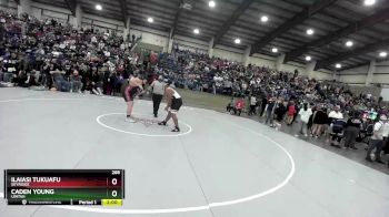 285 lbs Cons. Round 5 - Ilaiasi Tukuafu, Skyridge vs Caden Young, Uintah