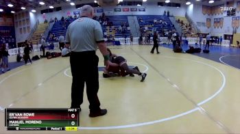 138 Gold Cons. Semi - Er`Van Rowe, Glynn Academy vs Manuel Moreno, Camden