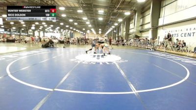 106 lbs Rr Rnd 2 - Hunter Webster, Team Gotcha vs Nico Dolson, Vougars Wrestling