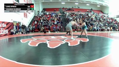 285 lbs Champ. Round 1 - Soliman Elsebaei, Westlake vs Luke Spinos, Cle. St. Ignatus