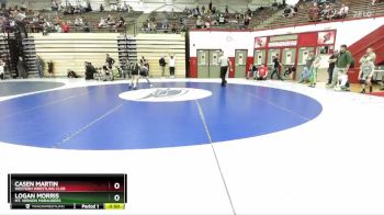 73-79 lbs Cons. Round 2 - Logan Morris, Mt. Vernon Marauders vs Casen Martin, Western Wrestling Club