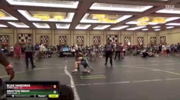 107 lbs Quarterfinals (8 Team) - Drayton Dekay, Team Alien vs Elias Vandoros, SVRWC Gold