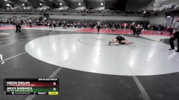 155 lbs 5th Place Match - Gibson Snellen, JC Youth Wrestling Club-AAA&nbsp; vs Brock Barbarick, Ray-Pec Wrestling Club-AA