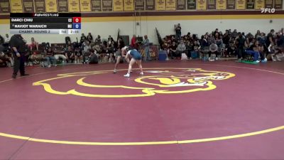 103 lbs Champ. Round 2 - Darci Chiu, Cerritos College vs Navjot Waraich, Menlo College