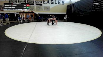 120 lbs Quarterfinal - Carter Lanzilli, Ridgefield vs Dylan Tejada, Danbury