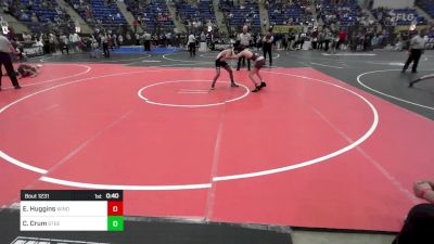 105 lbs Consi Of 8 #1 - Ethan Huggins, Windsor Middle School vs Christian Crum, Steel City Reloaded