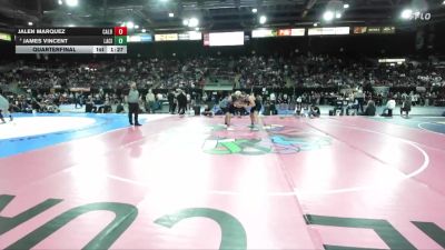 6A 215 lbs Quarterfinal - Jalen Marquez, Caldwell vs James Vincent, Lake City